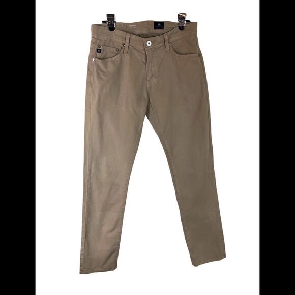 Men’s Adriano Goldschmied Tan Modern Slim Tellis Cut Gently Used Condition 30/32 - Picture 1 of 7